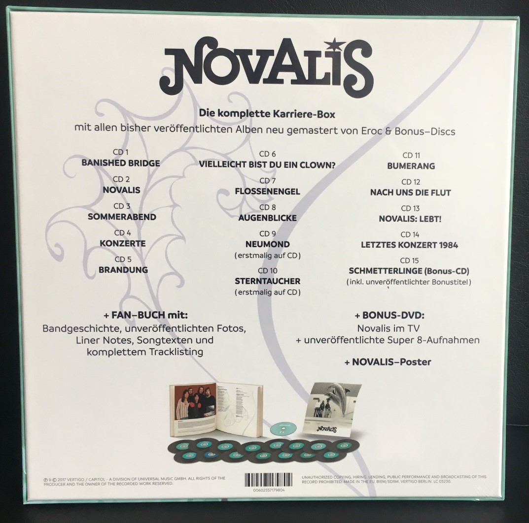 Novalis – Schmetterlinge (Box) - Betreutes Proggen