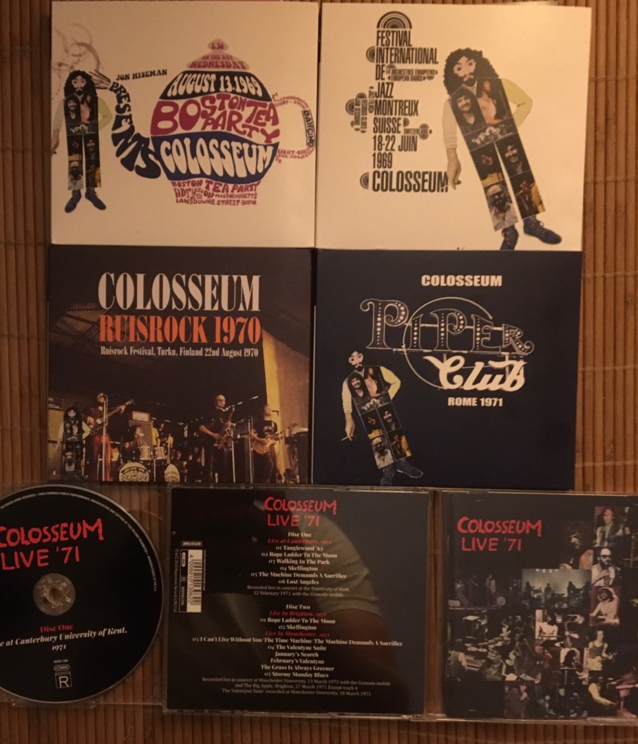 Colosseum – 5 x Live in Concert – Restored & Remastered by EROC in 2020 (Repertoire, 3.7.20)