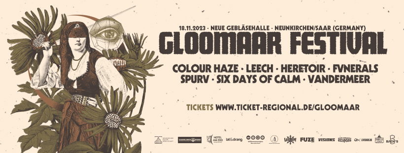 6. Gloomaar Festival 2023, official Poster