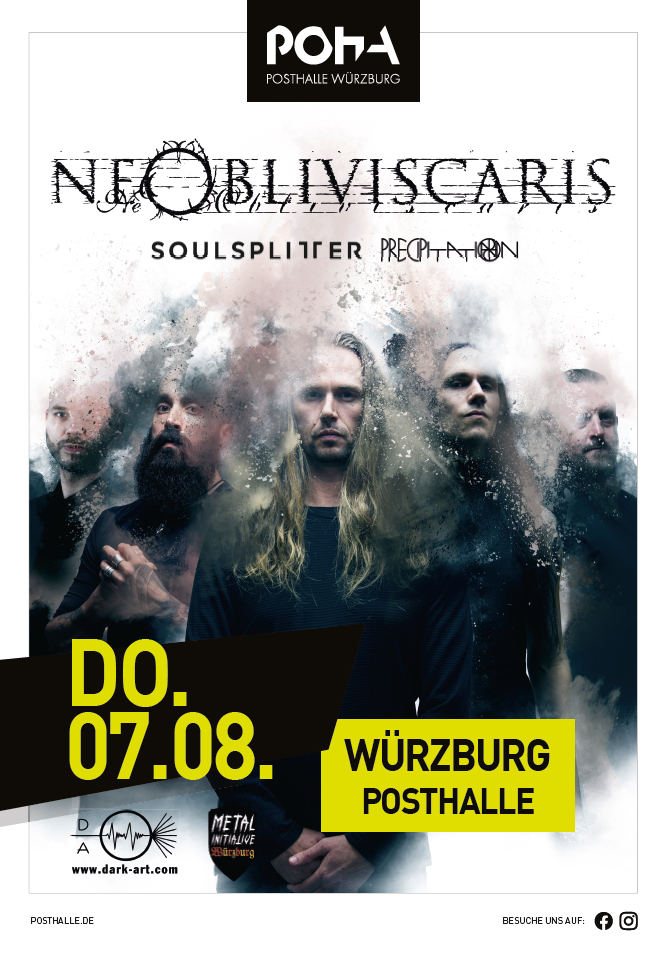 Ne Obliviscaris & Soulsplitter 7.8.25 live @ Würzburg!