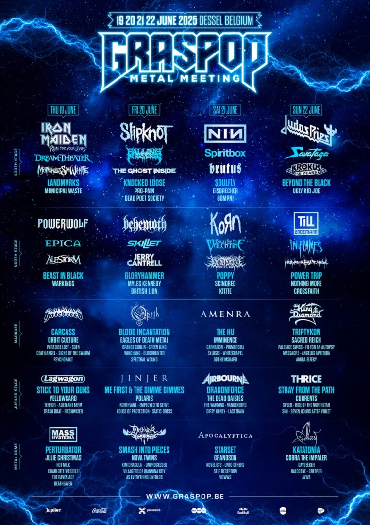 GMM Poster/Running Order