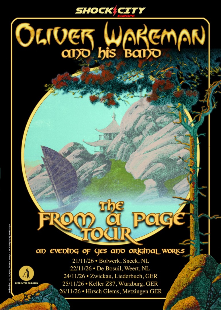 Oliver Wakeman & Band - From a Page Tour