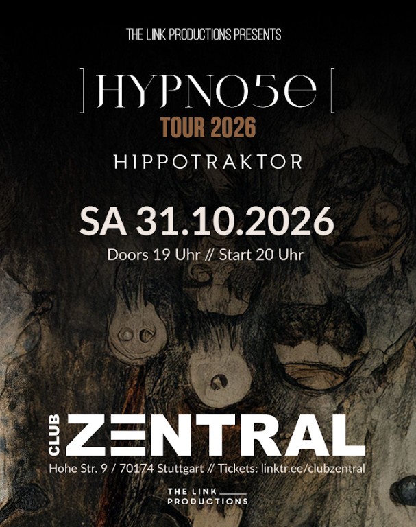 ProgQuiz: Gewinnt Gästelistenplätze für Hypno5e u. Hippotraktor an Halloween in Stuttgart